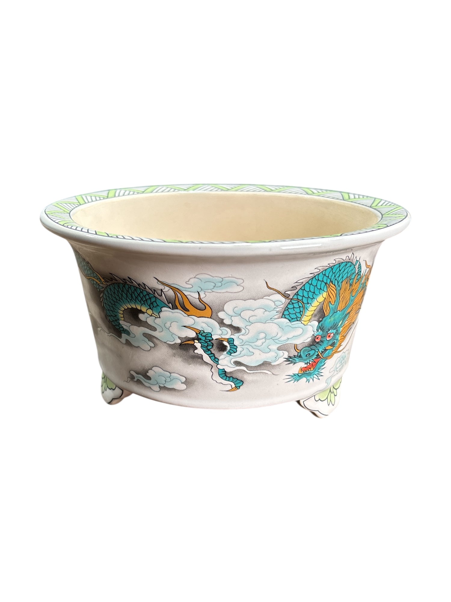 Pot bonsaï émaillé