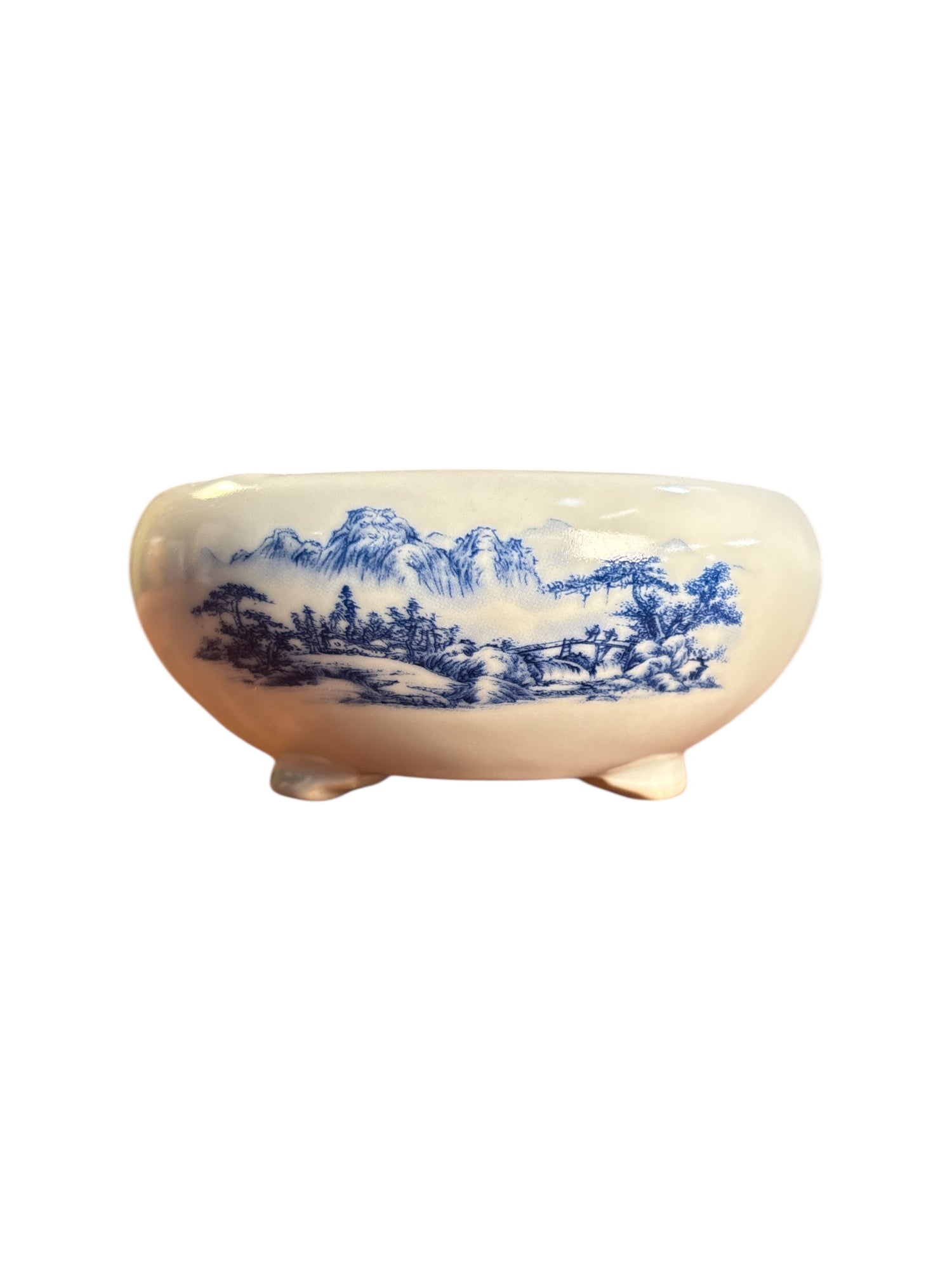 Pot bonsaï émaillé
