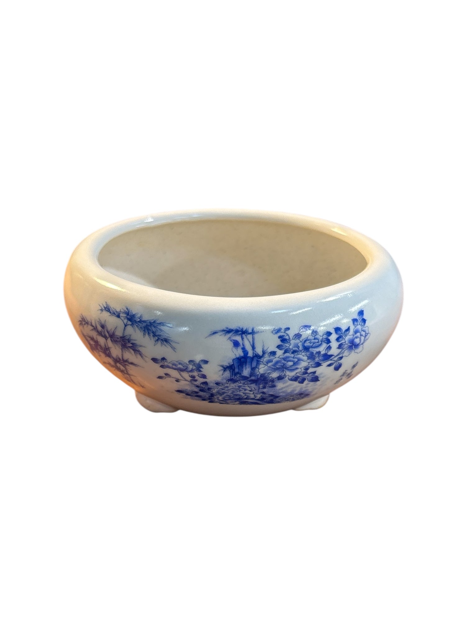 Pot bonsaï émaillé
