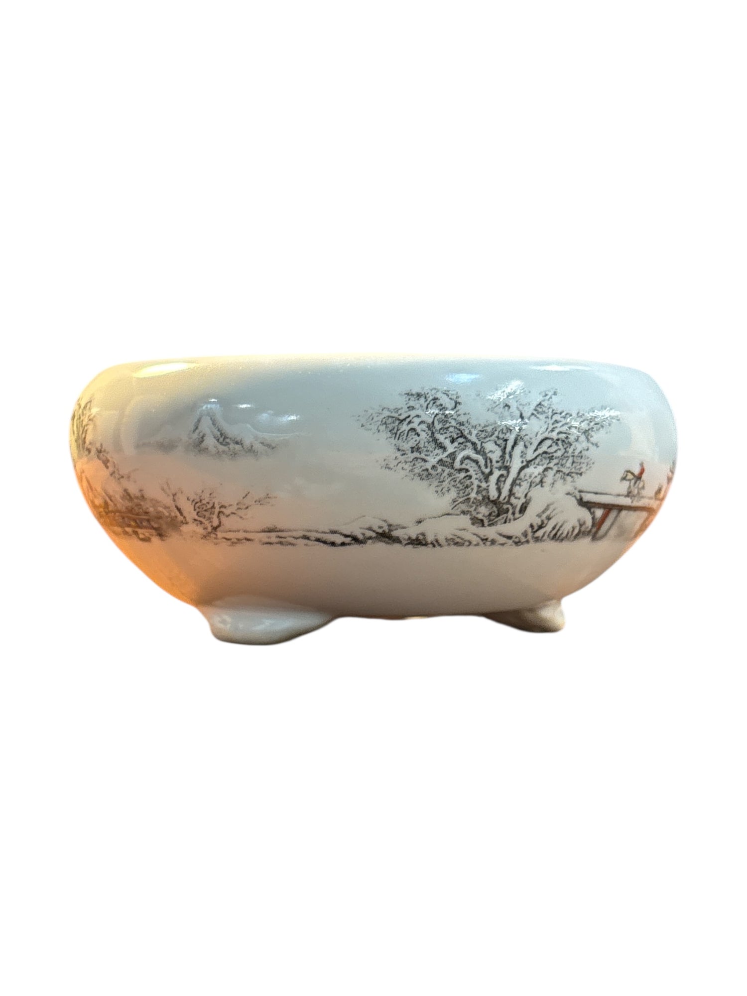 Pot bonsaï émaillé