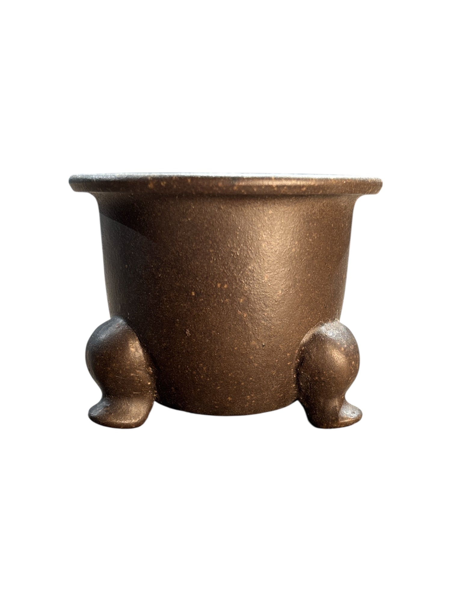 Pot rond non émaillé