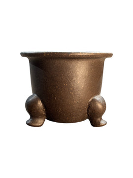 Pot rond non émaillé