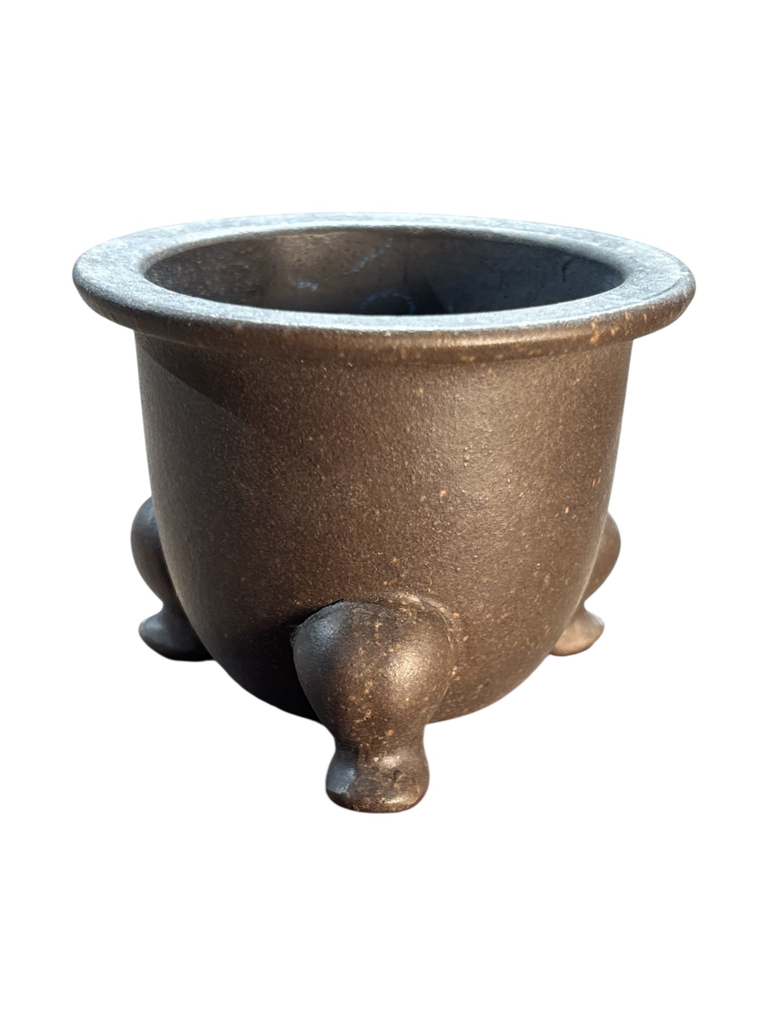 Pot rond non émaillé