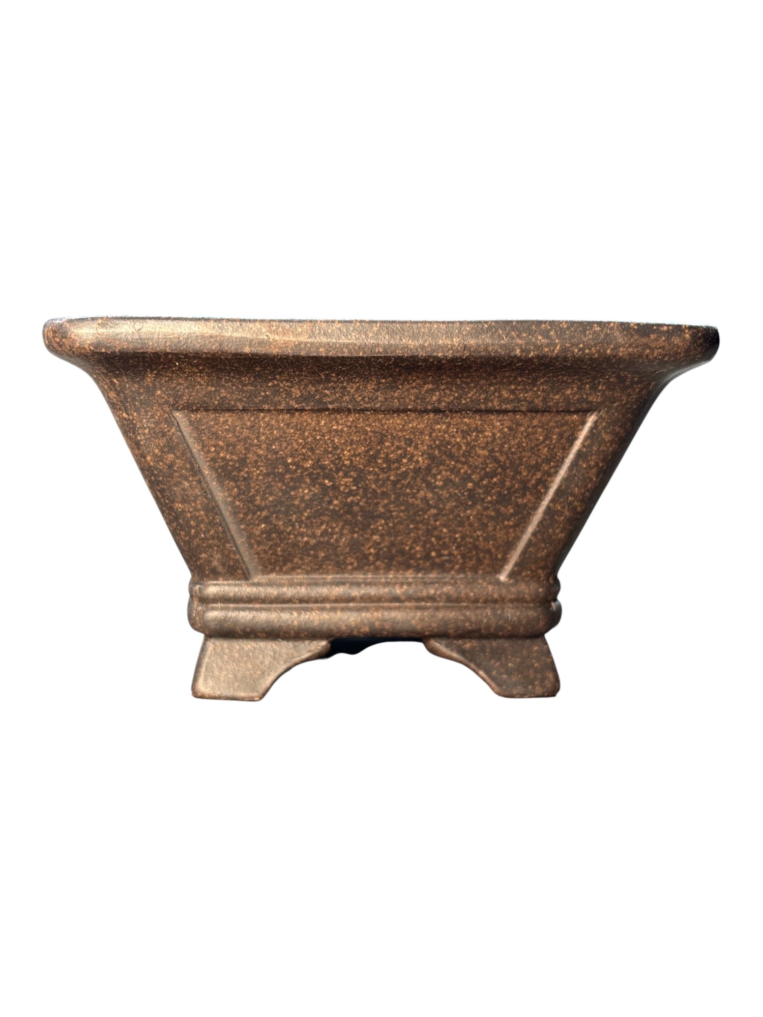 Pot bonsaï carré (Dim: 12x12xh7cm)