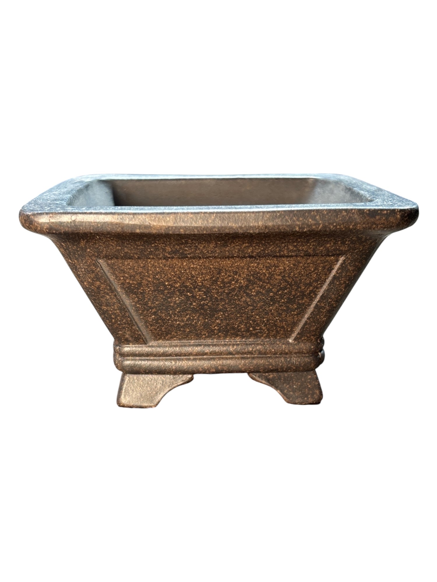 Pot bonsaï carré (Dim: 12x12xh7cm)