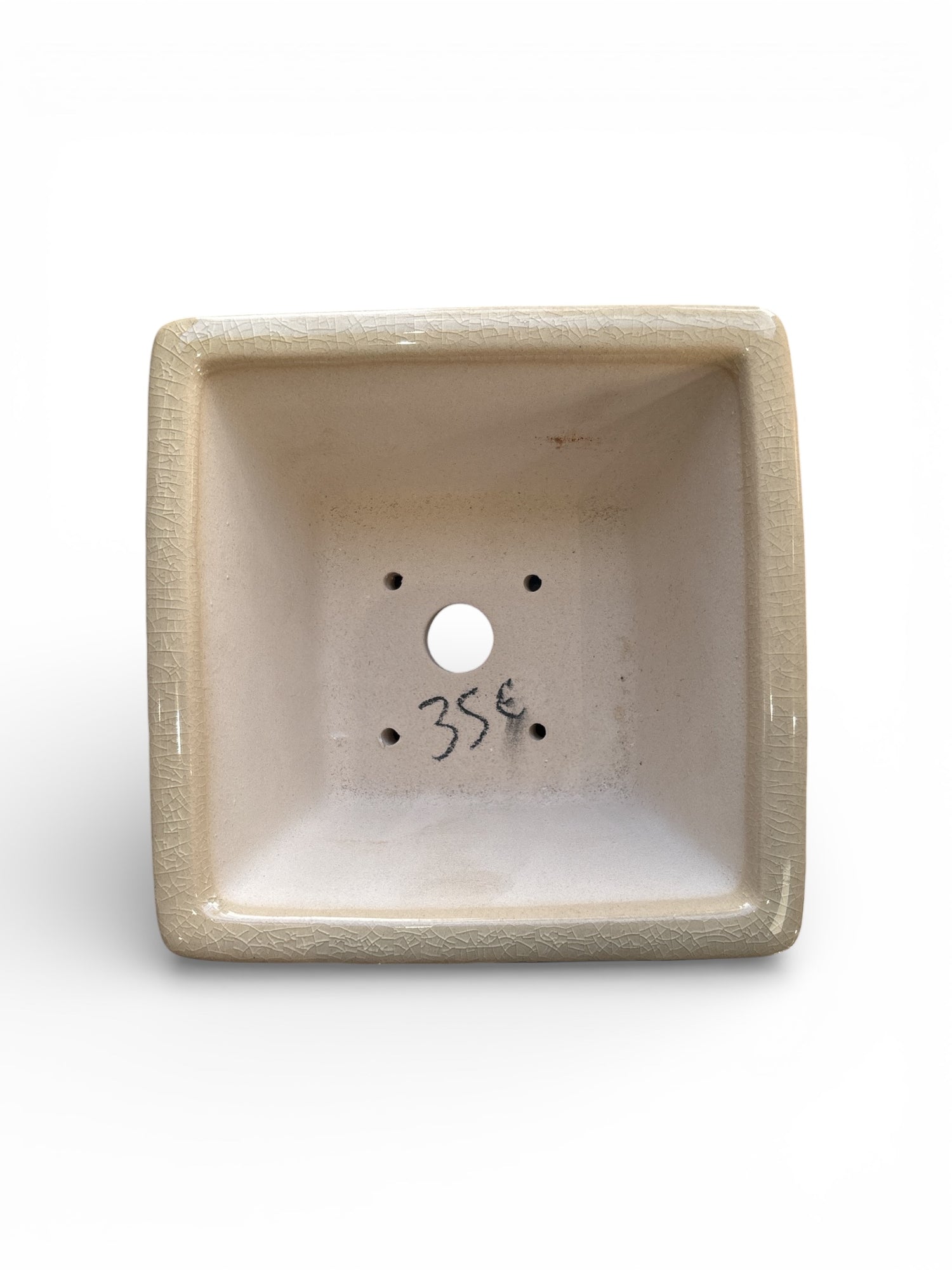 Pot carré bonsaï (14.5*14.5*h8cm)