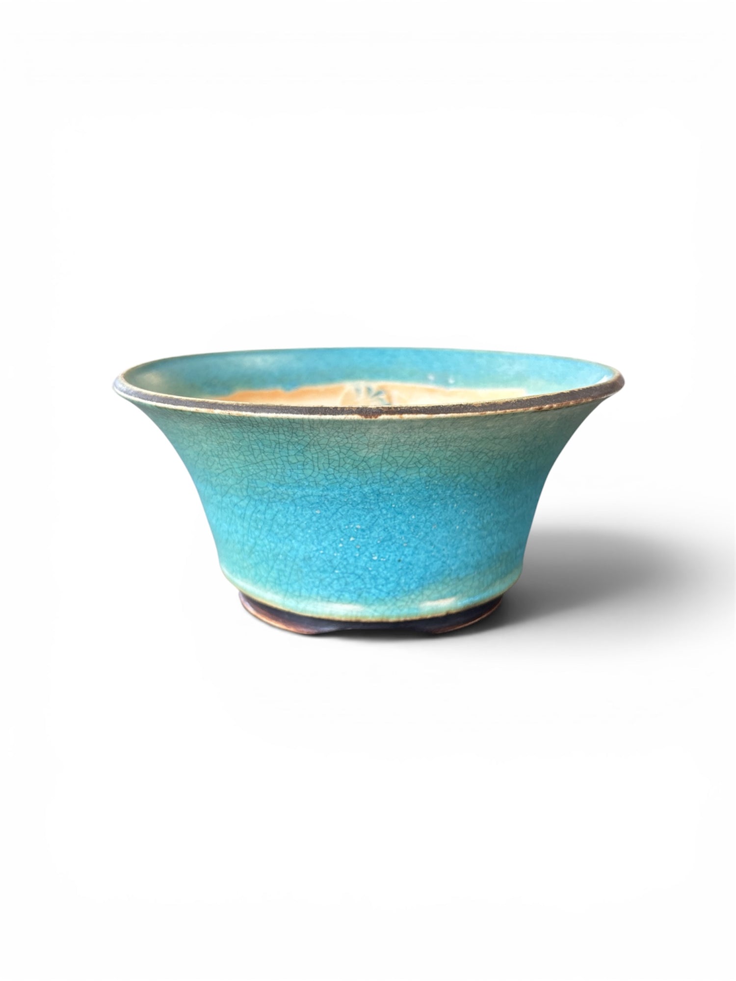 Céramique ronde Sabine Besnard (13*h6.5cm)