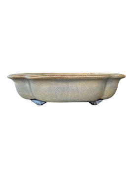 Céramique forme mokko Sabine Besnard (23*19.5*h5.5cm)