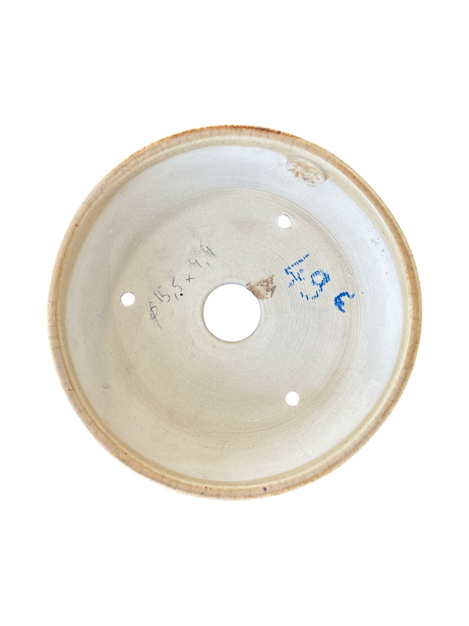 Céramique ronde Sabine Besnard (15.5*h4cm)