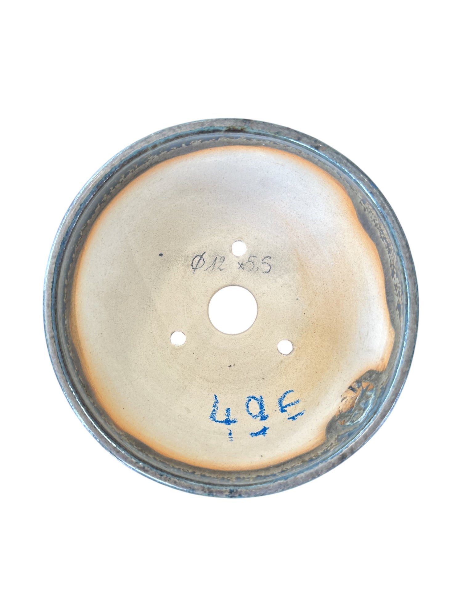 Céramique ronde Sabine Besnard (12*h5.5cm)