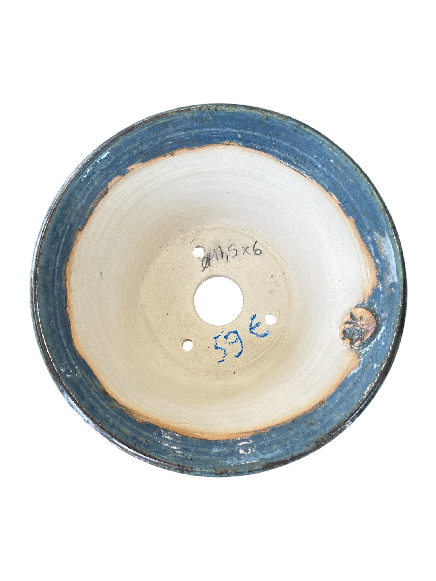 Céramique ronde Sabine Besnard (17.5*h6cm)
