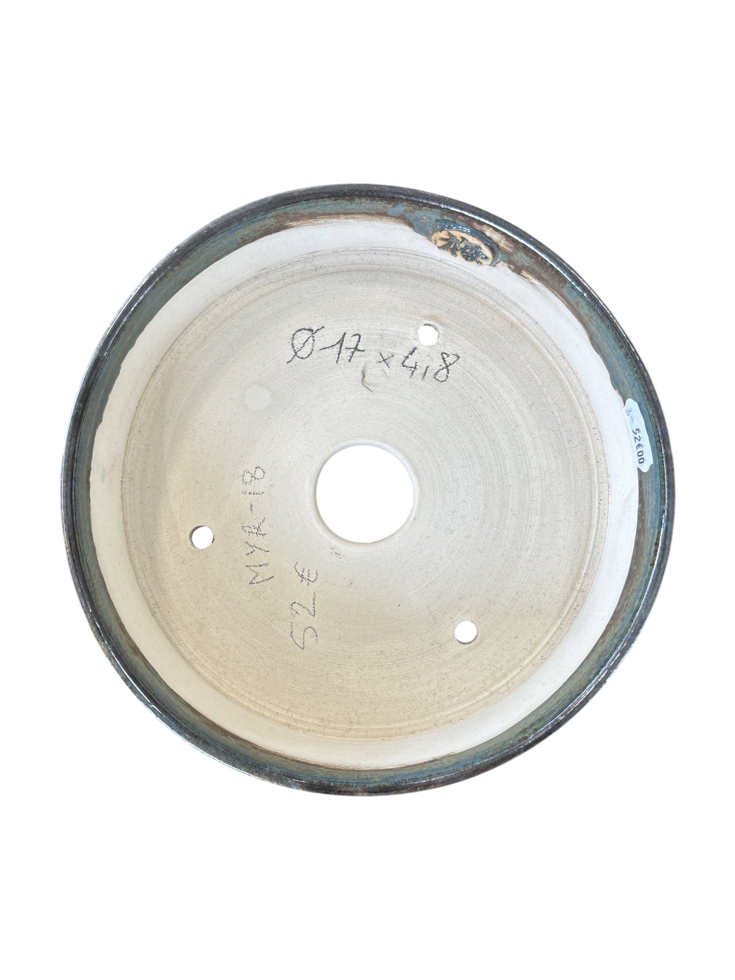 Céramique ronde Sabine Besnard (17*h5cm)
