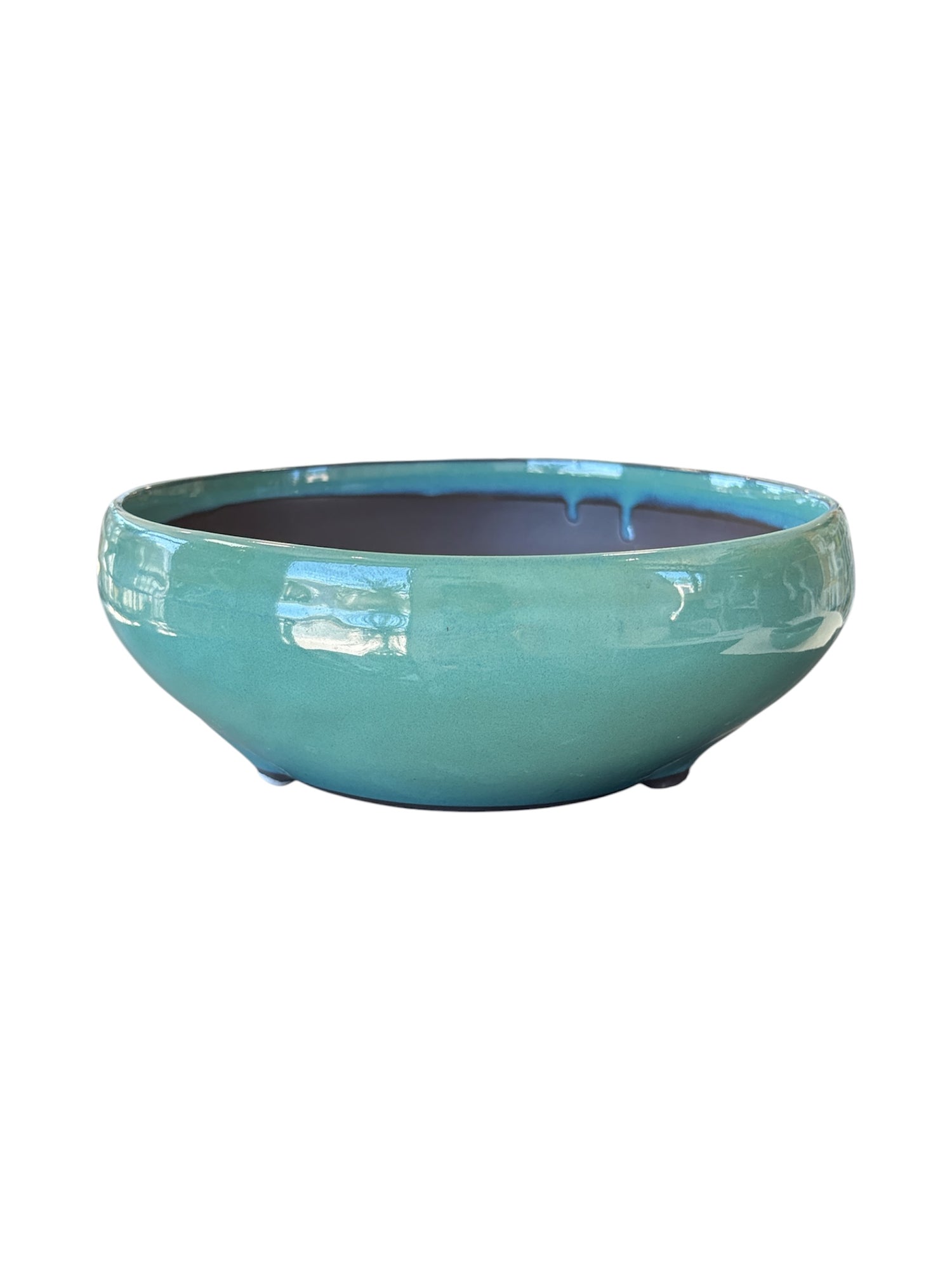 Pot rond émaillé japonais - Vert