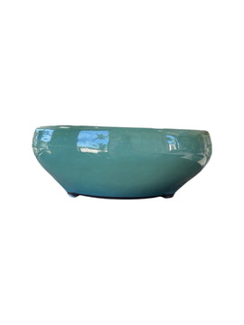 Pot rond émaillé japonais - Vert