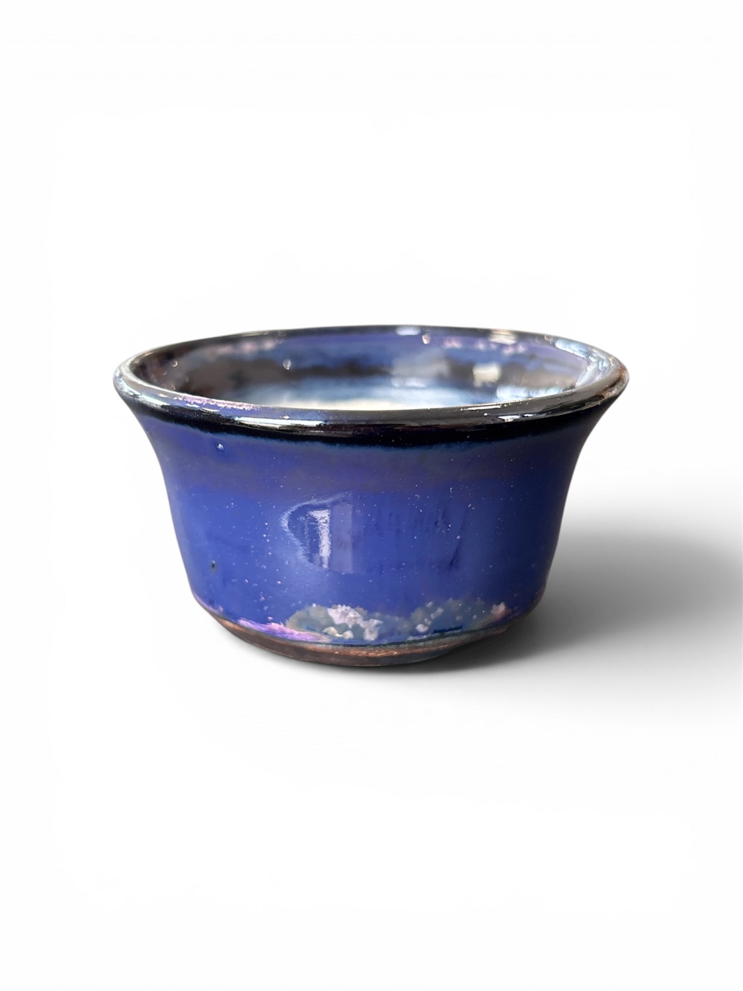 Céramique Sabine Besnard - Bleu/Violine (7.5*h4cm)