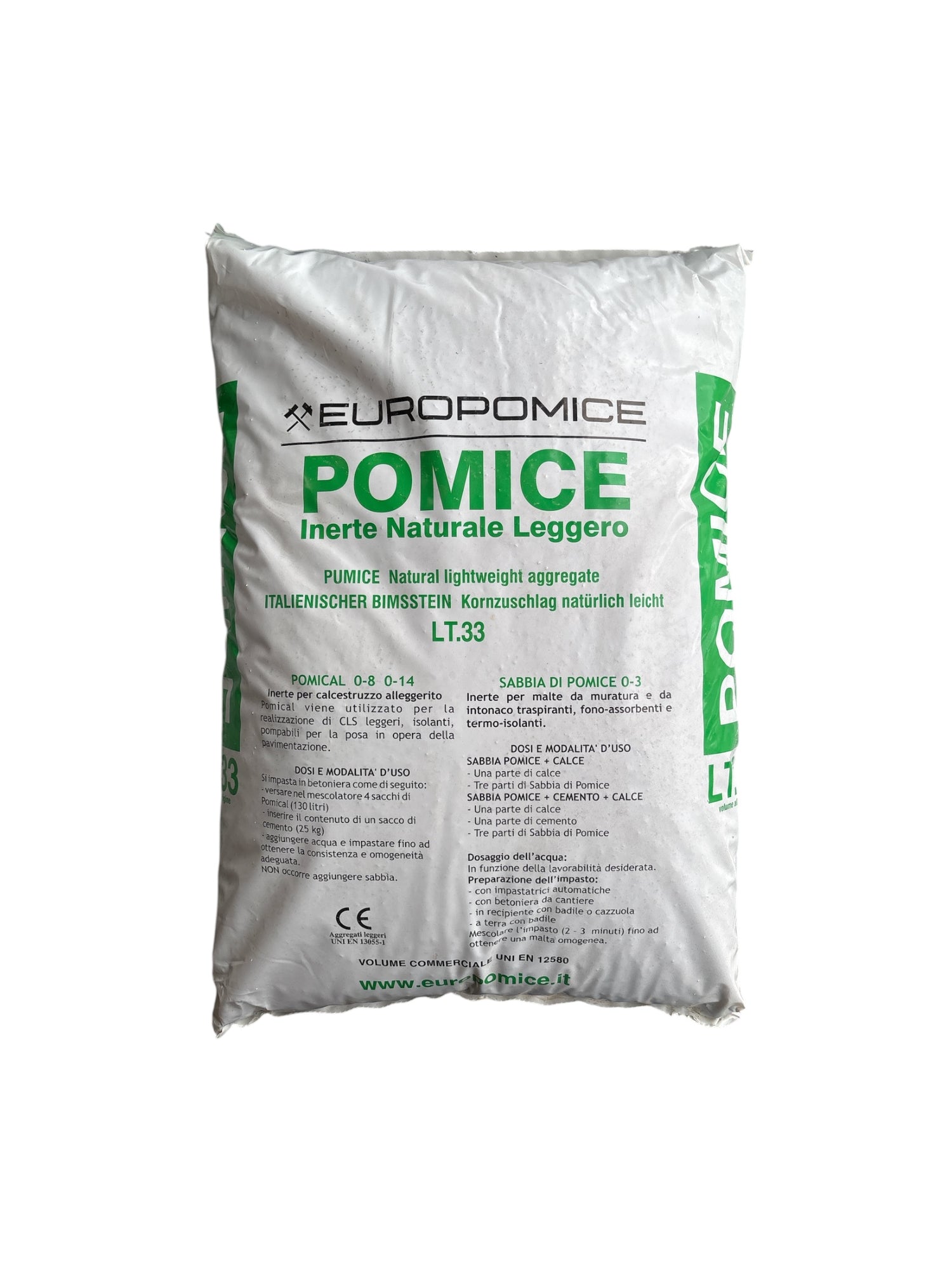 Pumice pour bonsaïs (Pierre ponce) 3-8mm
