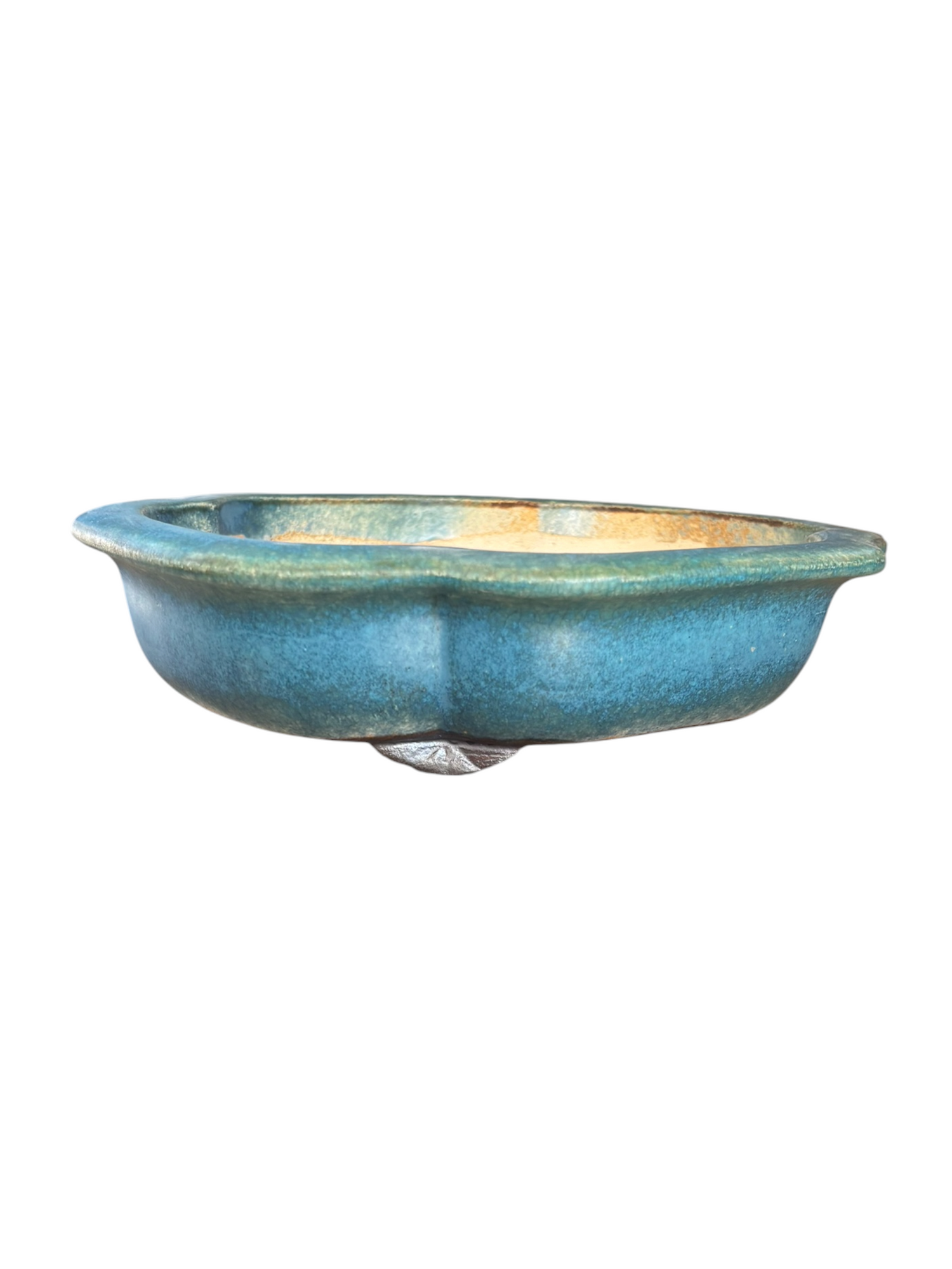 Céramique forme mokko Sabine Besnard (23*20.5*h5.5cm)