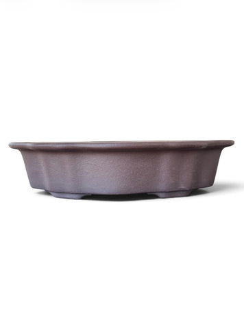 Pot bonsaï fleur (25*17*h5.5cm)