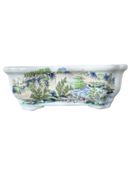 Pot bonsaï lotus (14.5*10.5*h5cm)