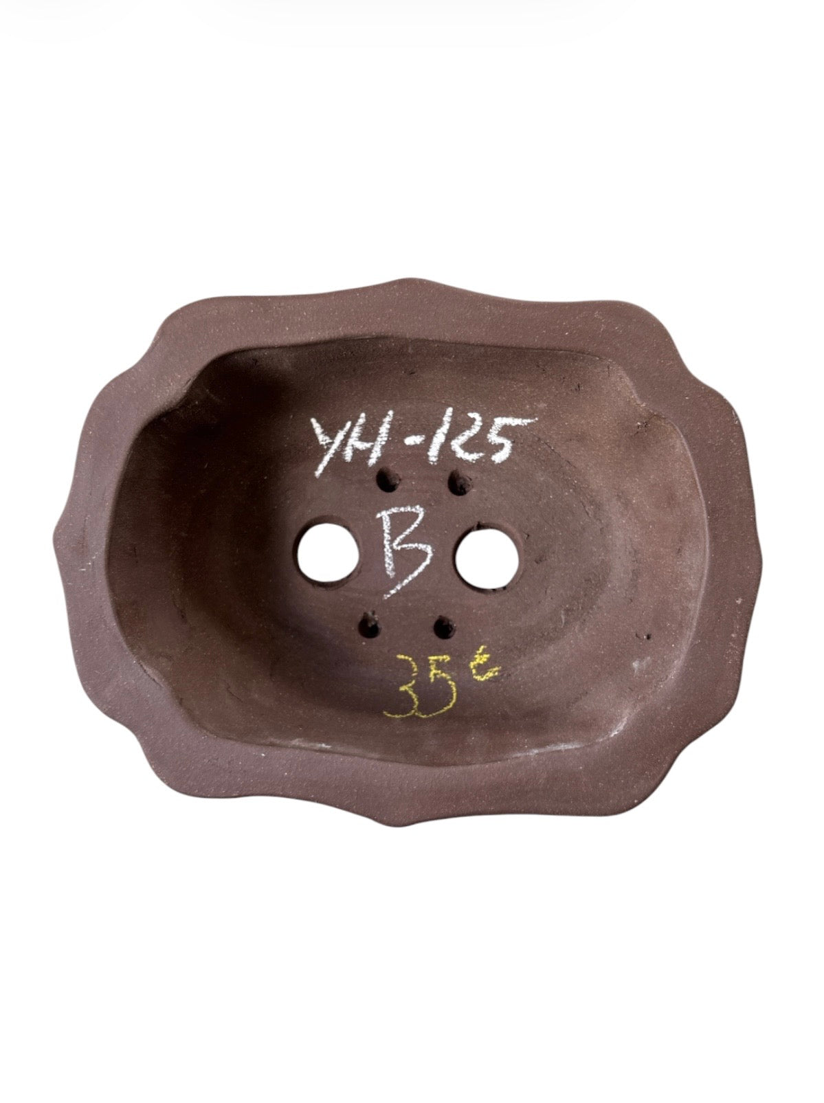 Pot bonsaï lotus (31*24*h9.5cm)