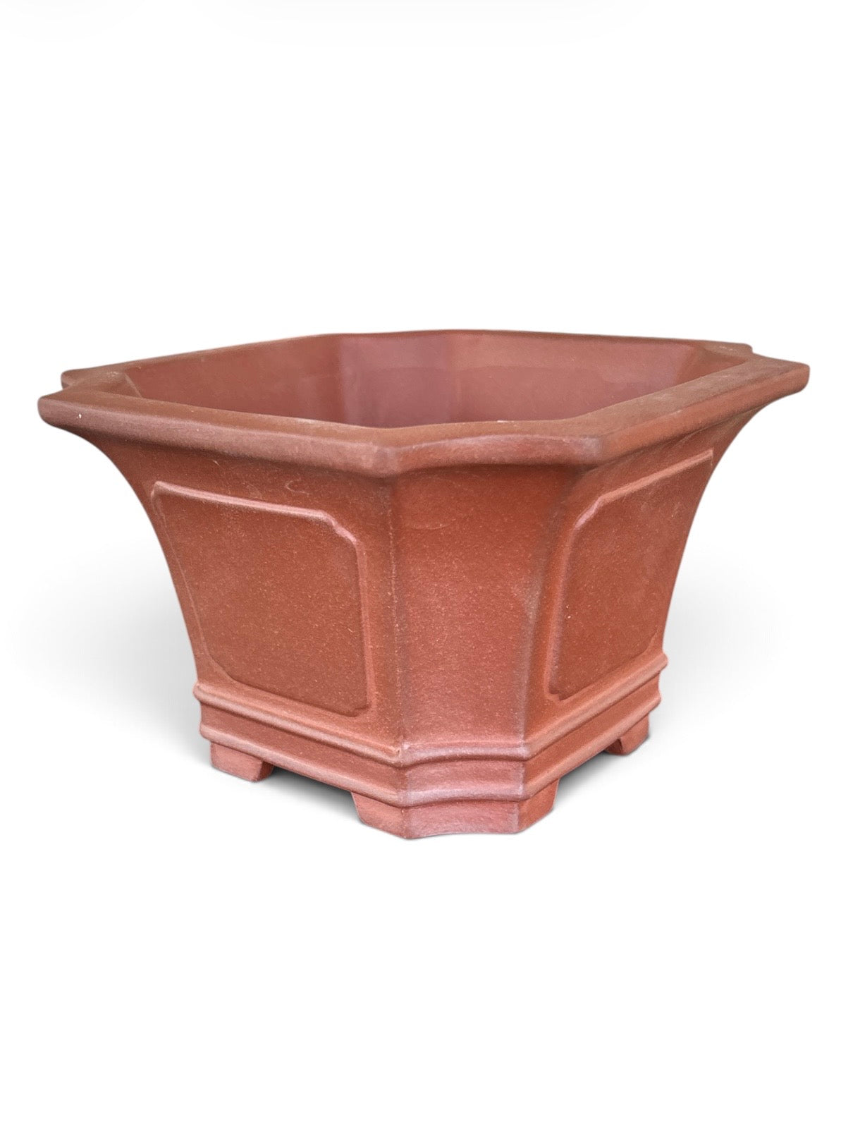 Pot bonsaï carré (21*21*h13cm)