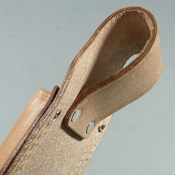 Etui en cuir en cuir véritable pour sécateur japonais n°198