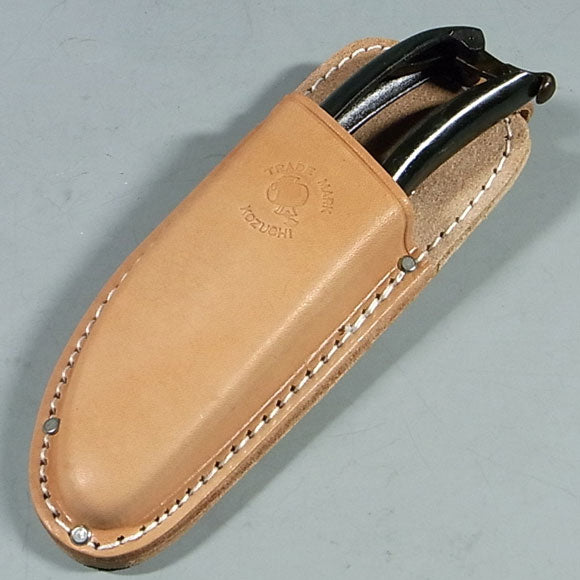 Etui en cuir véritable pour sécateur japonais n°166