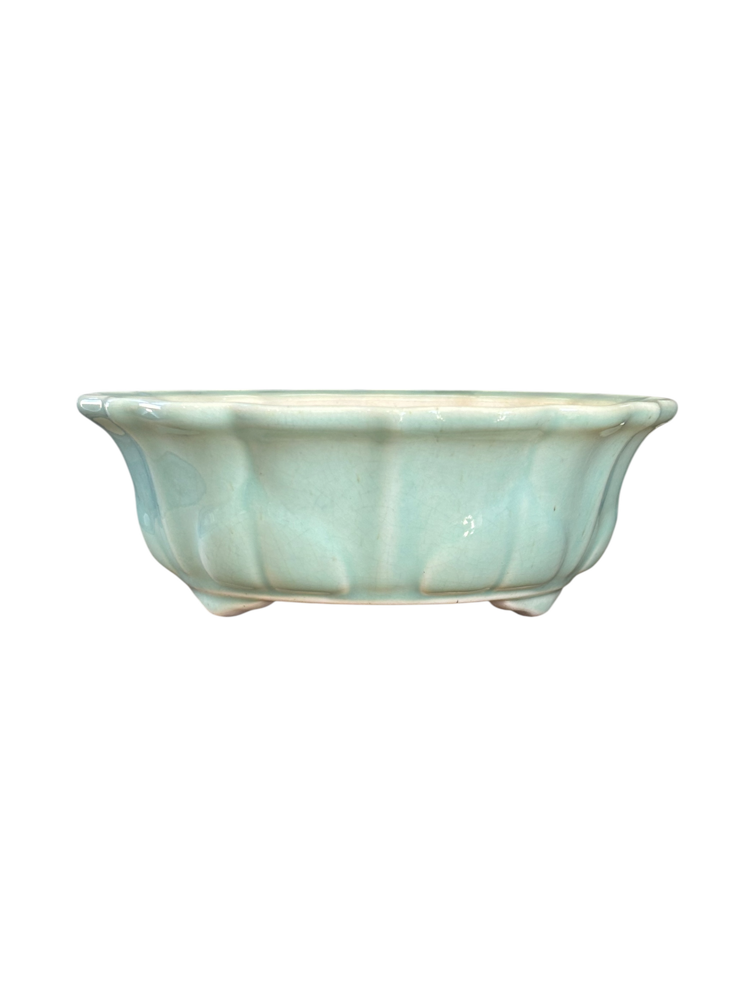 Pot bonsaï fleur (17*h6cm)
