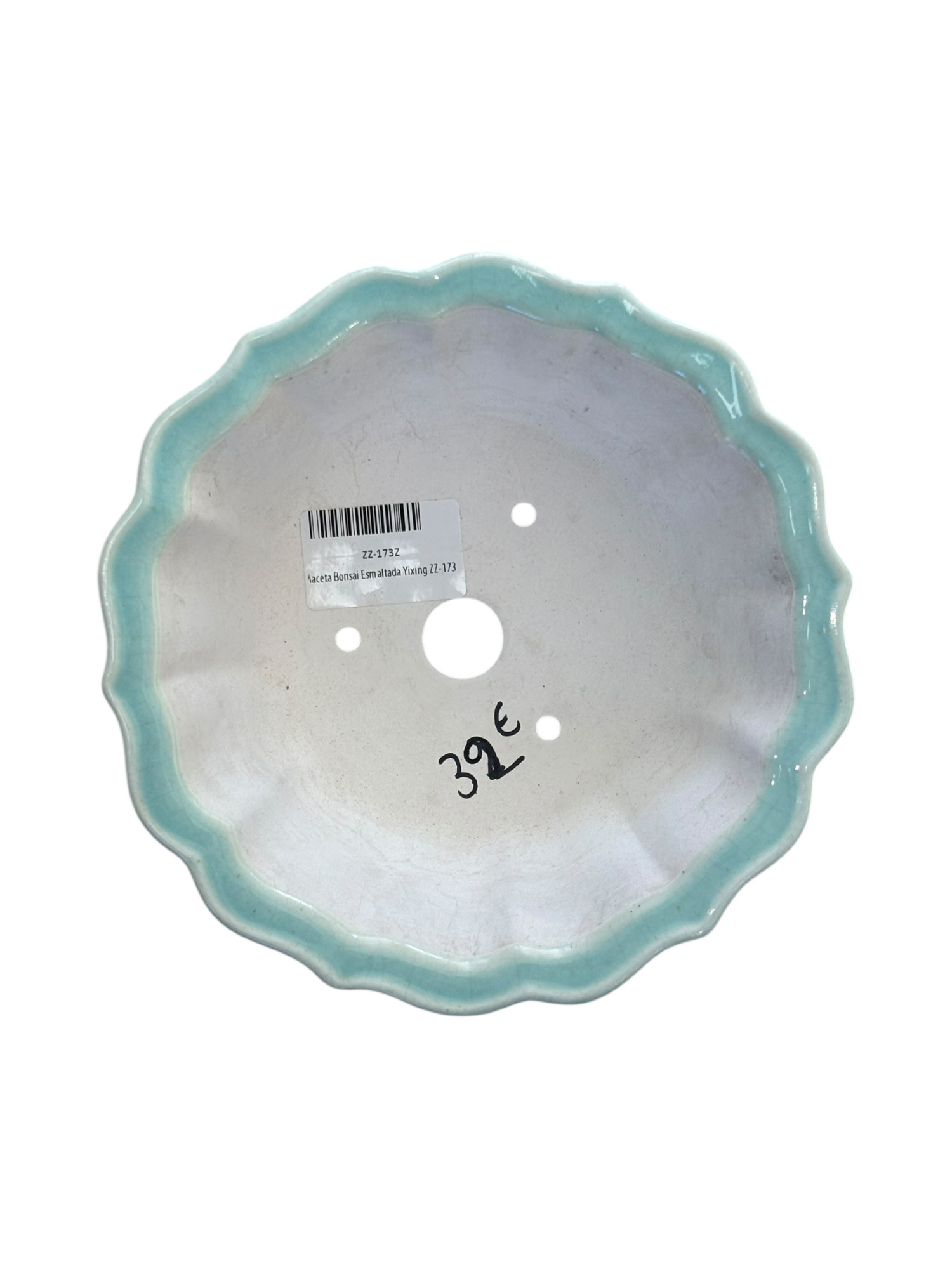Pot bonsaï fleur (17*h6cm)