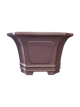 Pot bonsaï carré (20*20*h13cm)
