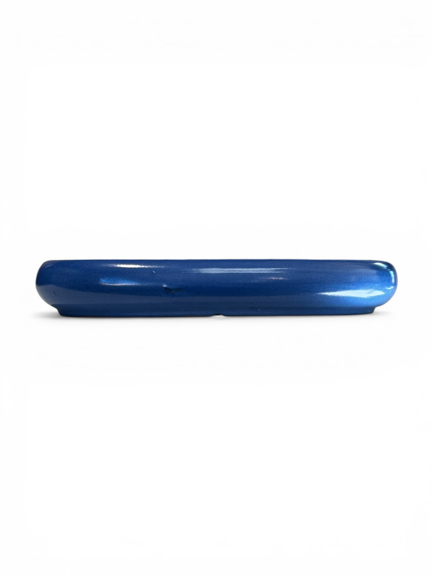Pot bonsaï ovale - bleu (36*16*h5cm)